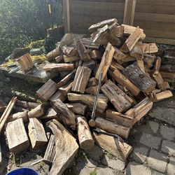 Free seasoned firewood - no delivery