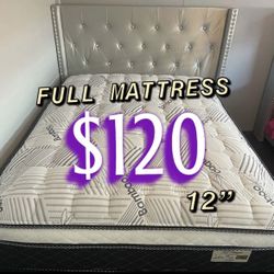 New Full Mattress Only $120