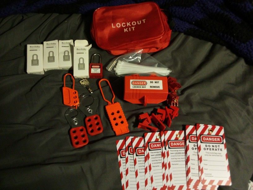Portable Lockout Tagout Kit 