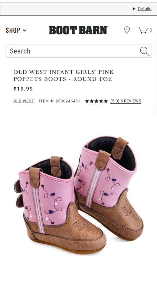 Baby Girl Boots