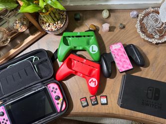 Nintendo Switch Bundle with Games and Accessories