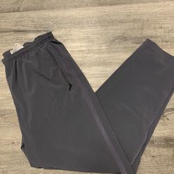 Vintage Nike Track Pants Mens L Gray  Windbreaker Baggy Y2K Travis Scott #756