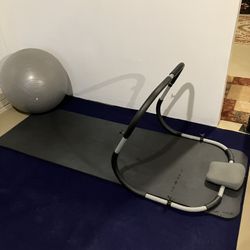AB Roller/AB Ball Workout Mat