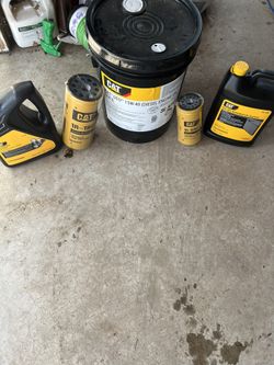 CAT oil, Filters And Coolant
