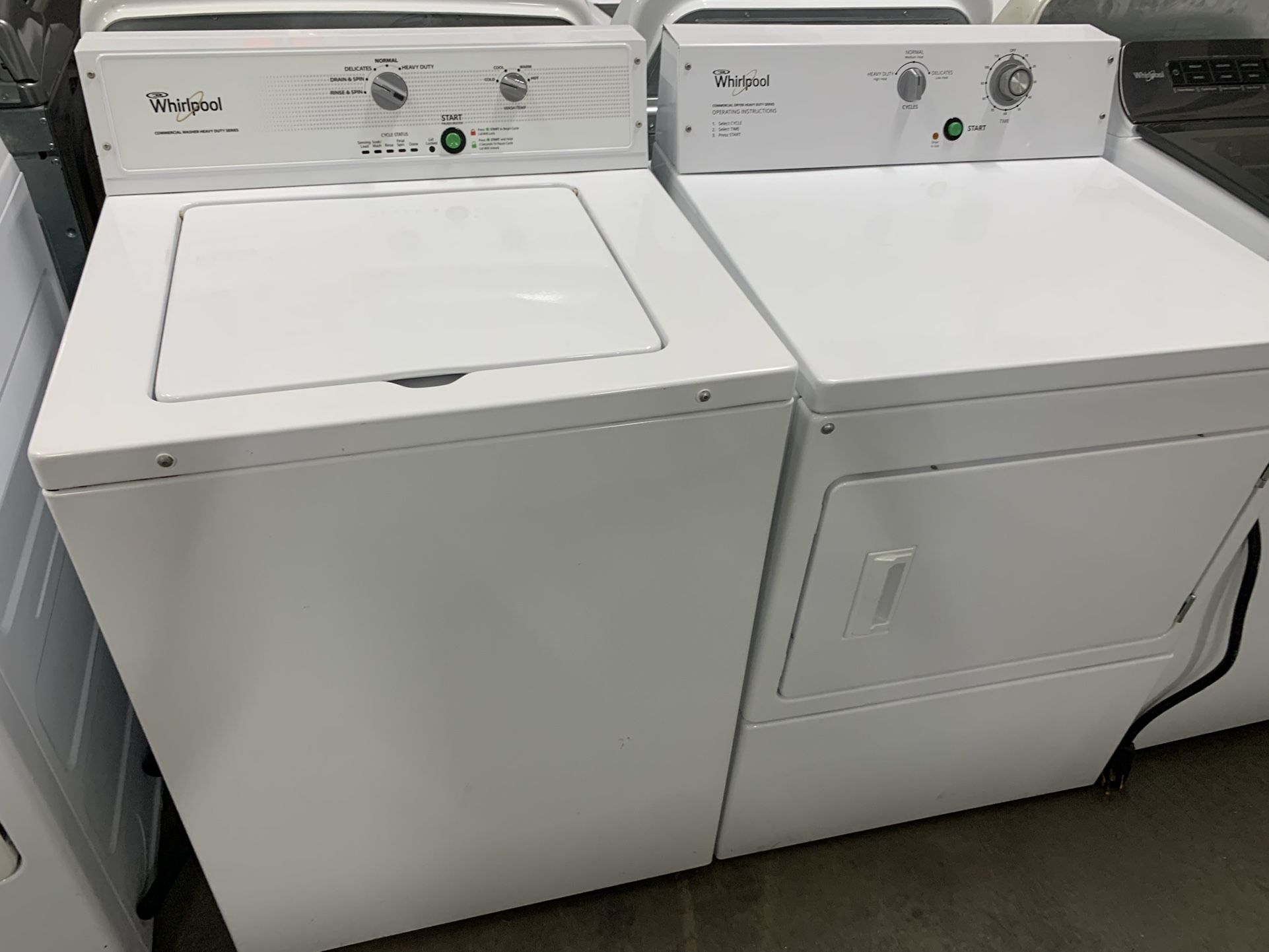 Washer And Dryer