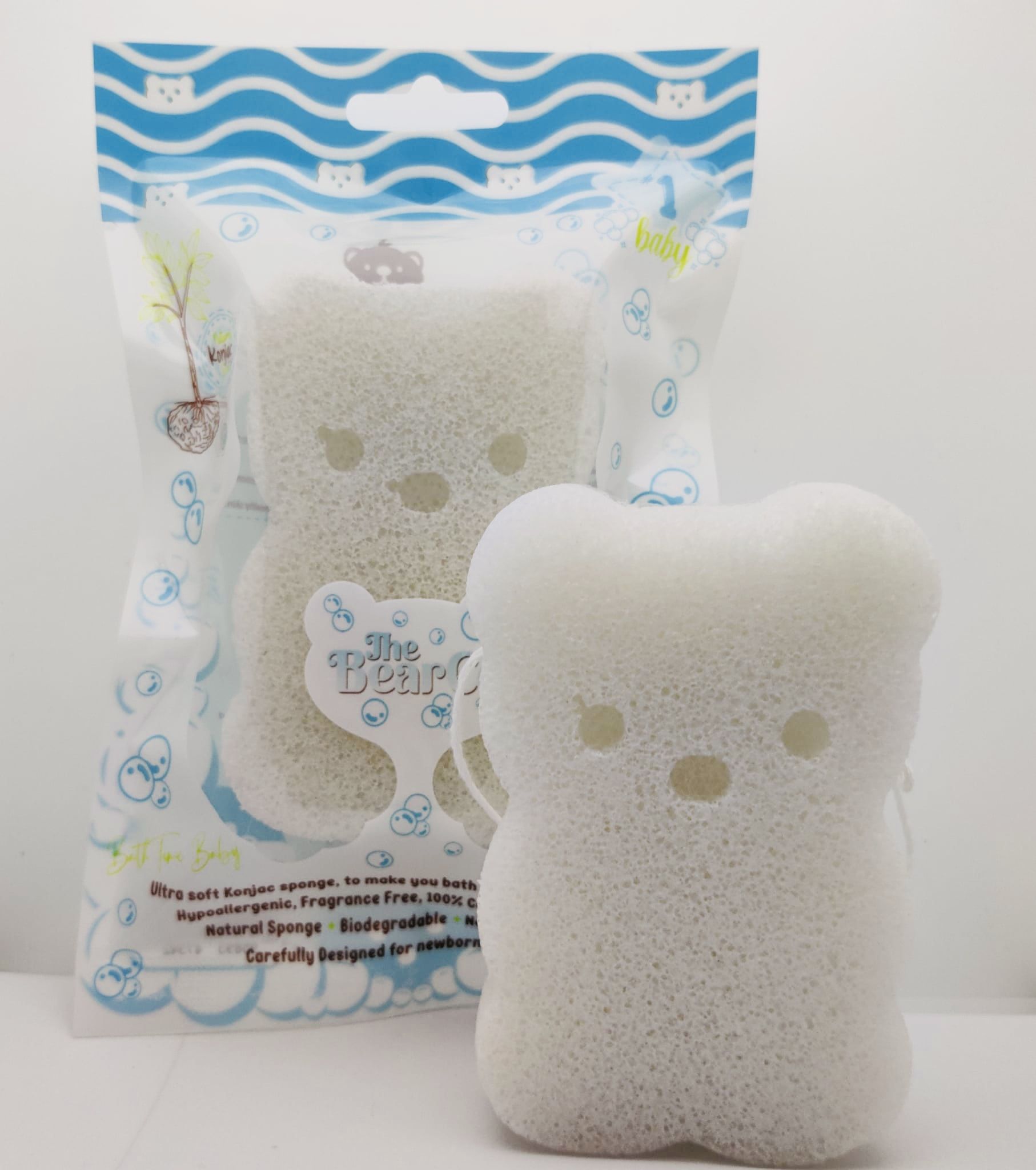 Baby Bath Konjac Sponge Ultra Soft