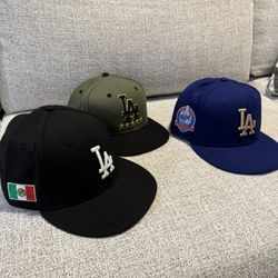 LA dodgers Hat Set! 