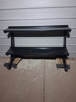Kettlebell rack