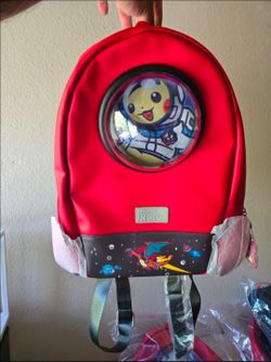 POKEMON WORLDS SAN FRANCISCO 2026 EXCLUSIVE PIKACHU SPACESHIP Rocket Backpack