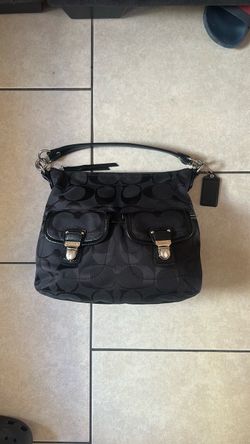 Coach Poppy Black Bag