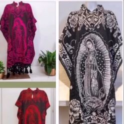 Virgen de Guadalupe Rebozos, Capas, Ponchos, Mañanitas