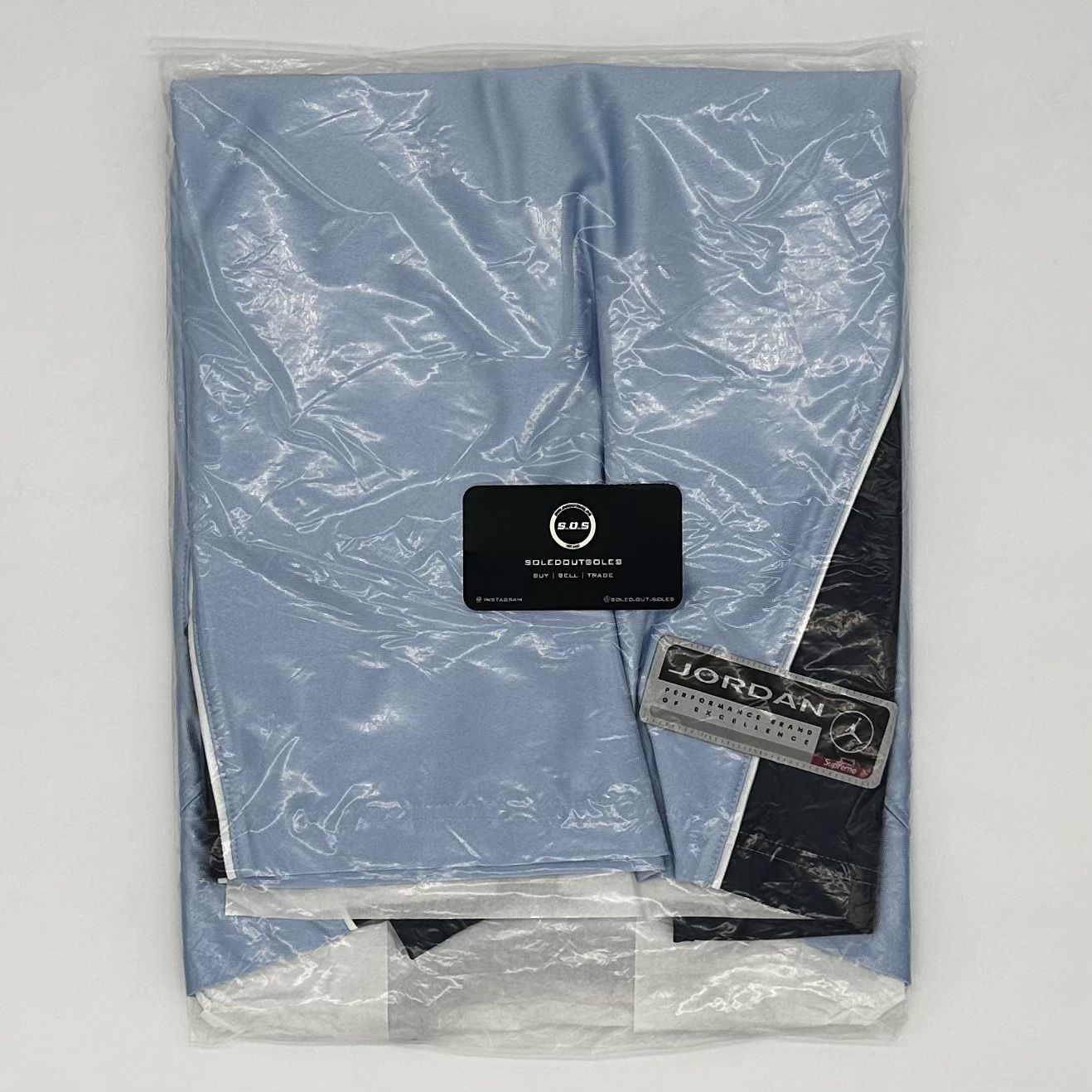 Supreme x Jordan Warm Up Jersey ‘Light Blue’ - Size SMALL