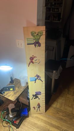 Marvel Avengers Kids Growth Chart