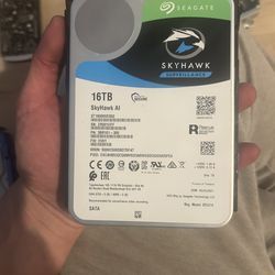 16 TB SEAGATE BARRACUDA HARD DRIVE