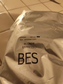 Starbucks 5lb bag of blonde espresso