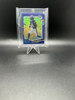 Jordan Addison Donruss Optic Rookie Card