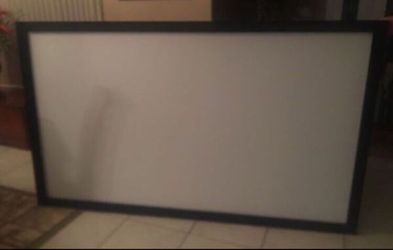 92” Framed projector screen - 92”