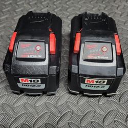 Milwaukee Batteries 12.0 