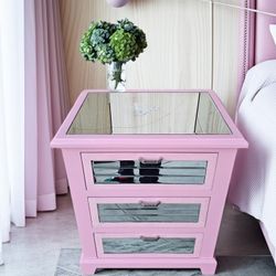 Custom Painted Nightstand 