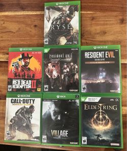 Xbox One Video Games READ
