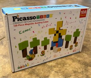 Picasso Tiles magnetic building cubes