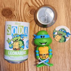 TMNT Leonardo Funko Pop Soda Figurine