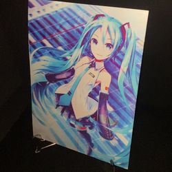 Hatsune Miku 3D Lenticular Anime Poster