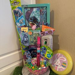 Stitch 🐰Easter basket