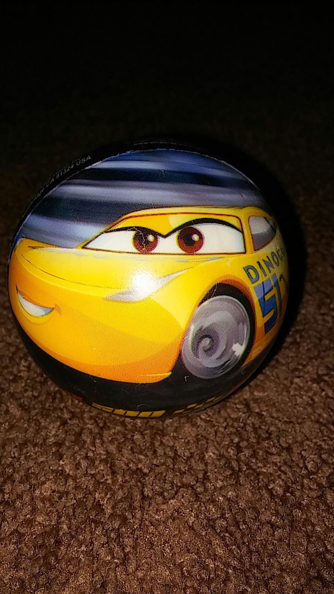 Disney Pixar Cars Cruz Ramirez ball