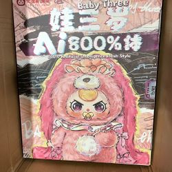 BB3 Baby Three- Ai 800% - Artificial Intelligence Plush Blind Box