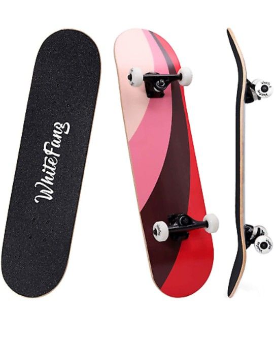 PRE-OWNED White Fang Skateboard