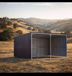 12x20 Metal Livestock Shed