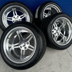 Intro Torino Polished 17x11 With Toyo Extensa 315/35/17 Tires For Obs Or C-10 Chevy🔥🔥🔥