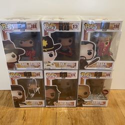 Walking Dead Autographed Collection