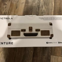 Brand New Suitcase Record Player With Bluetooth