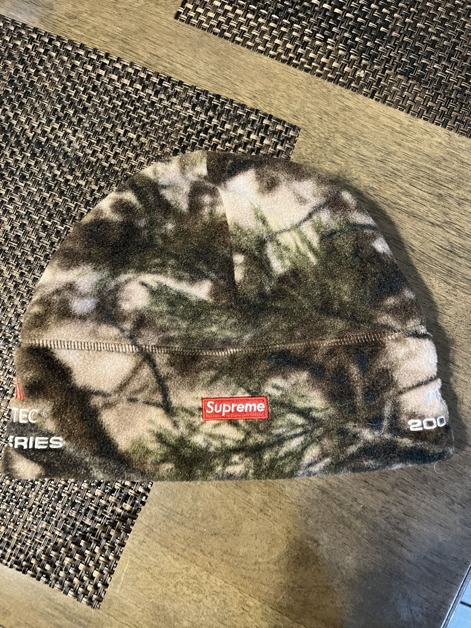 Supreme Polartec Sport Beanie Realtree AP Camo