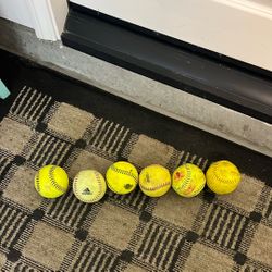 Used Softballs