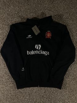 Balenciaga Black Hoodie M