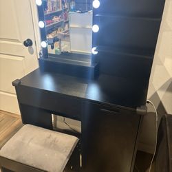 Vanity With Bench