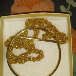 Imitation Gold Plated Necklace