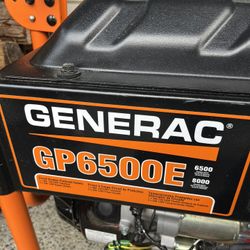 Generac 6500E Like New.  
