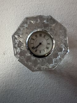 Glass Clock