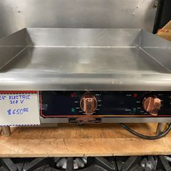 Copper Beech 24 inch Electric Flat Grill - Restaurant Equipment