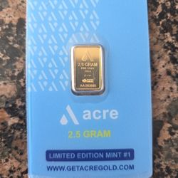 2.5 Gr Gold Bar