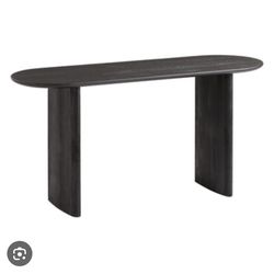 Black console table or desk brand new in box still