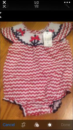 New with tag baby girl clothes romper Easter size 9 month. Org price $19.99.
