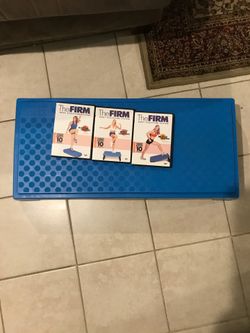 Home workout DVD and Step