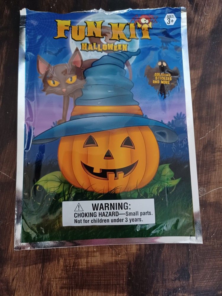 Halloween Kids Activity Kit