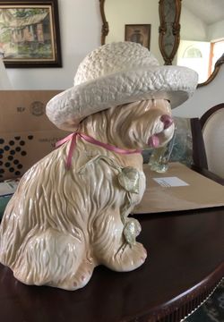 Ceramic dog