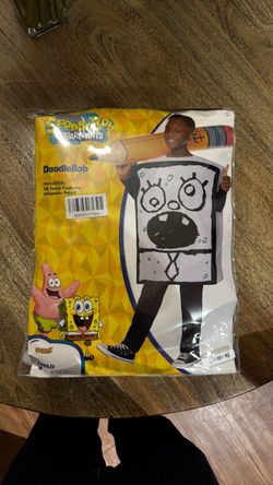 DoodleBob Halloween Costume - Brand New